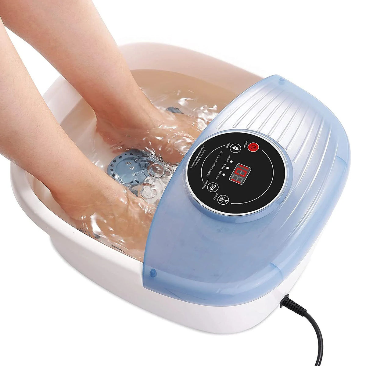Foot Bath Temperature Control Bubble Jets & Vibration Rollers