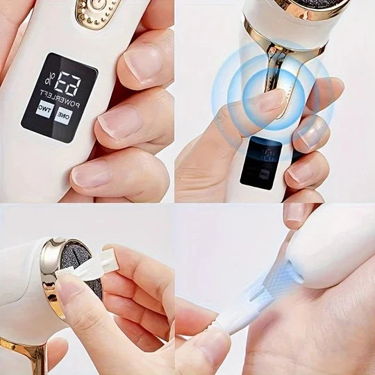 Foot Callus Remover Motorized Rechargeable Waterproof