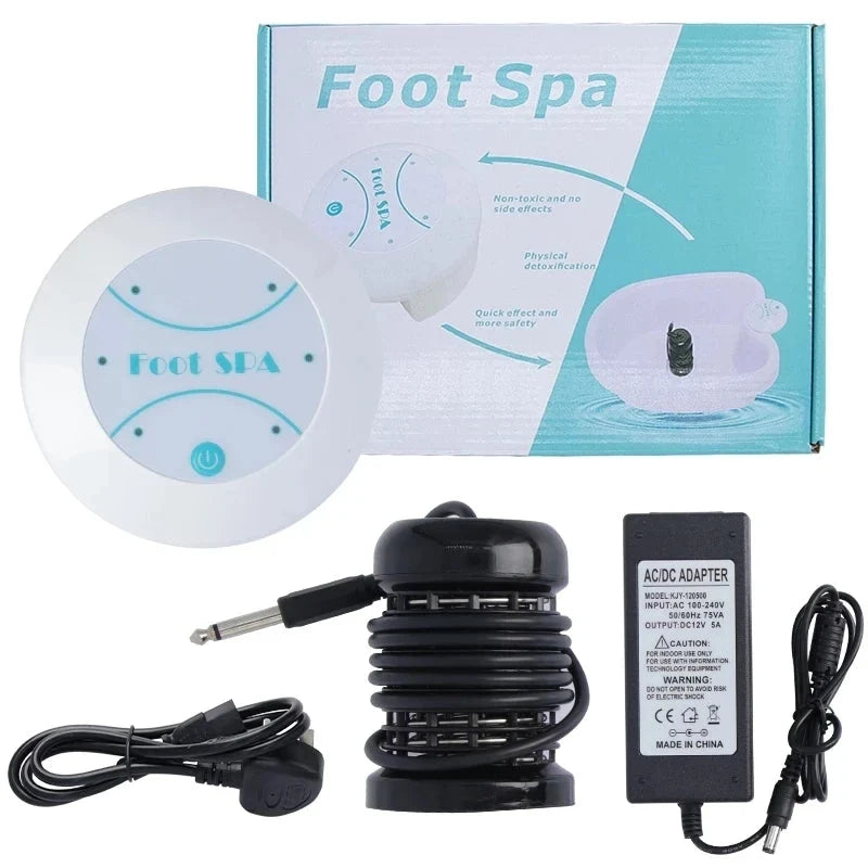 Foot Detox Bath Ionic & Vibrating Whirlpool Space-Saving