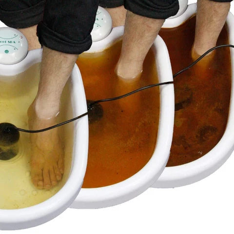 Foot Detox Bath Ionic & Vibrating Whirlpool Space-Saving