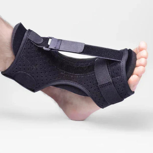 Foot Night Splint Adjustable Strap Reinforced Side Supports