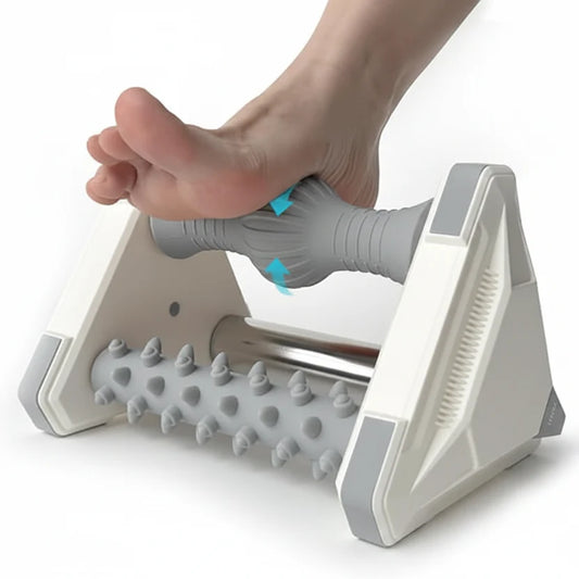Foot Rocker Curved Base Textured Grip Arch Ridges