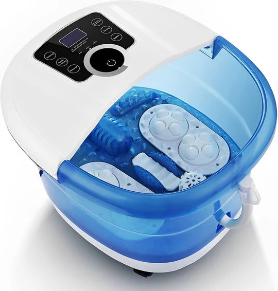 Foot Spa Massager Adjustable Heat & Oxygen Bubbles
