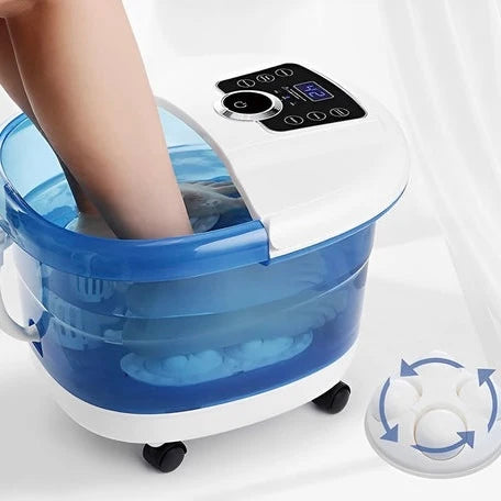 Foot Spa Massager Adjustable Heat & Oxygen Bubbles