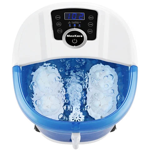 Foot Spa Massager Adjustable Heat & Oxygen Bubbles