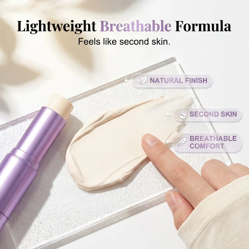 Foundation Stick Built-In Blending Brush Smudge- & Sweat-Resistant