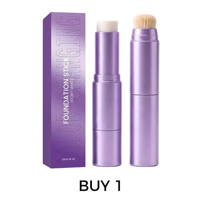 Foundation Stick Built-In Blending Brush Smudge- & Sweat-Resistant