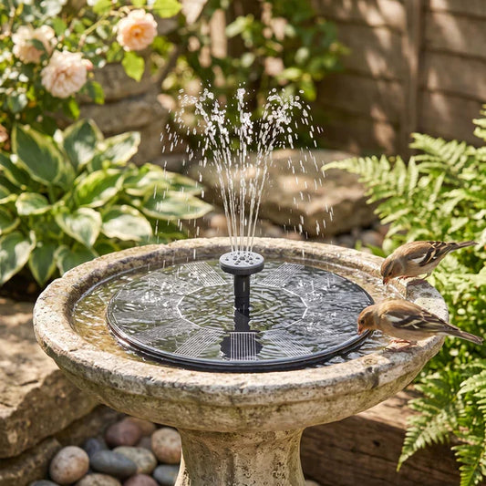 Fountain Pump Solar Floating Interchangeable Spray Heads