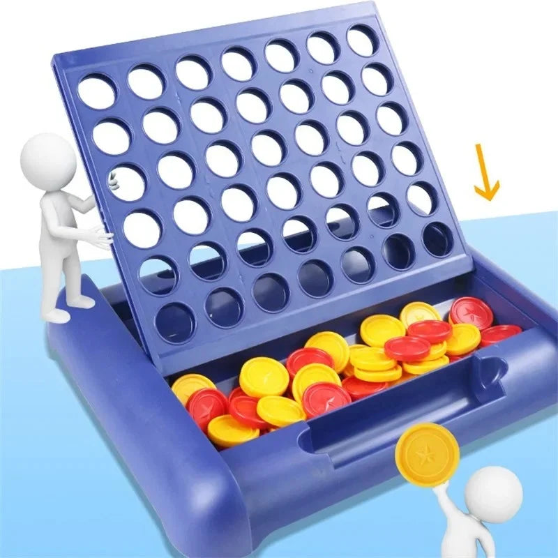Four-in-a-Row Board Game Foldable Lightweight Portable