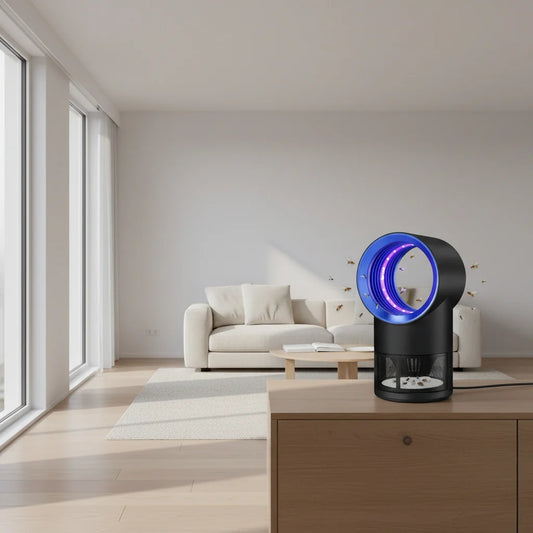 Fruit Fly Trap UV Light Suction Fan Timer