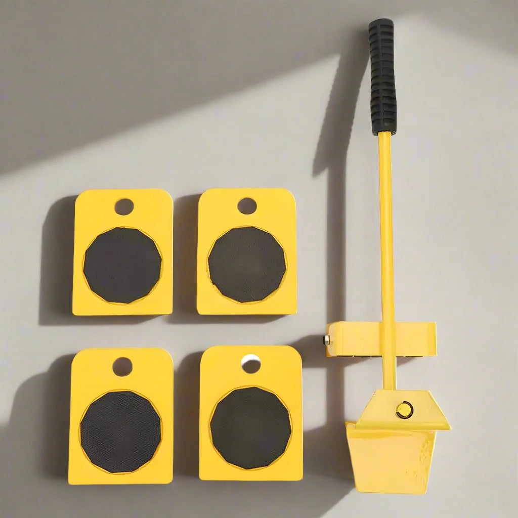 Furniture Lifting Kit Non-Scratch Sliding Pads 330 lb Capacity