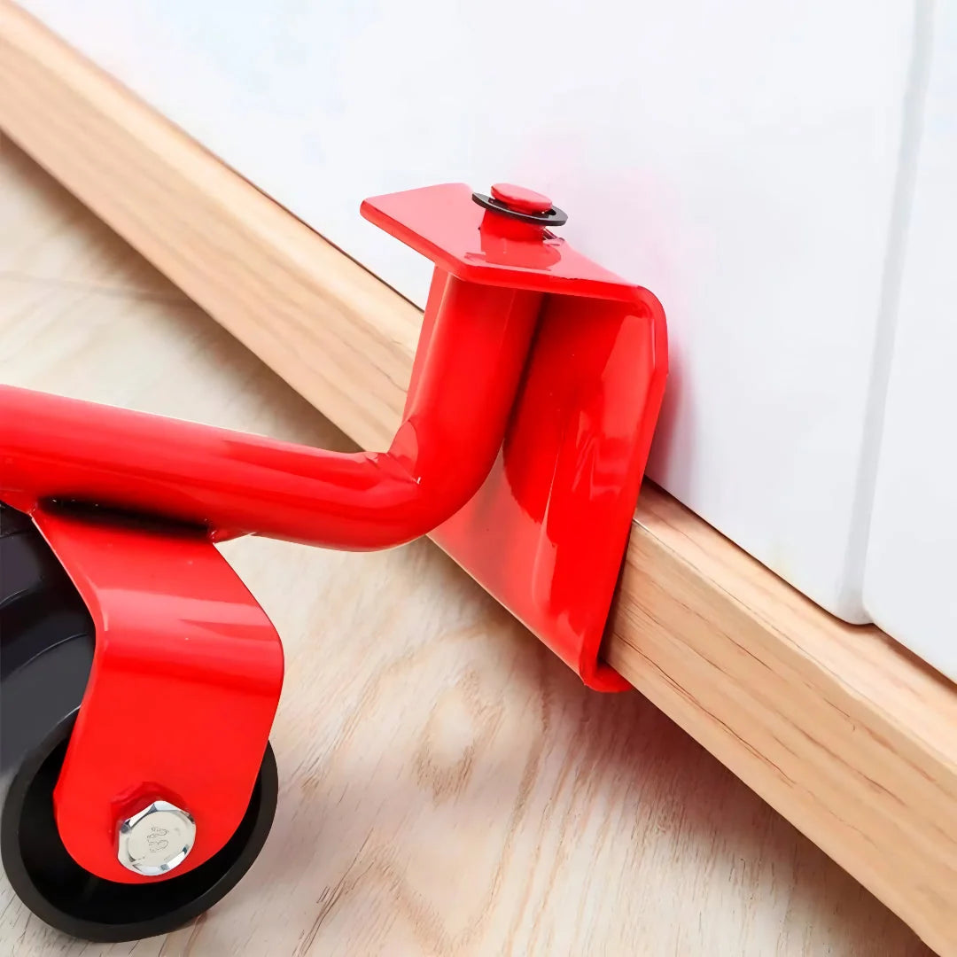 Furniture Lifting Kit Non-Scratch Sliding Pads 330 lb Capacity