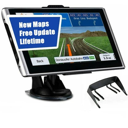 GPS Navigator 7-Inch Touchscreen Turn-by-Turn Voice Guidance