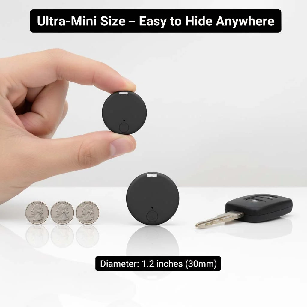 GPS Tracker Magnetic Real-Time Tracking & Movement Alerts