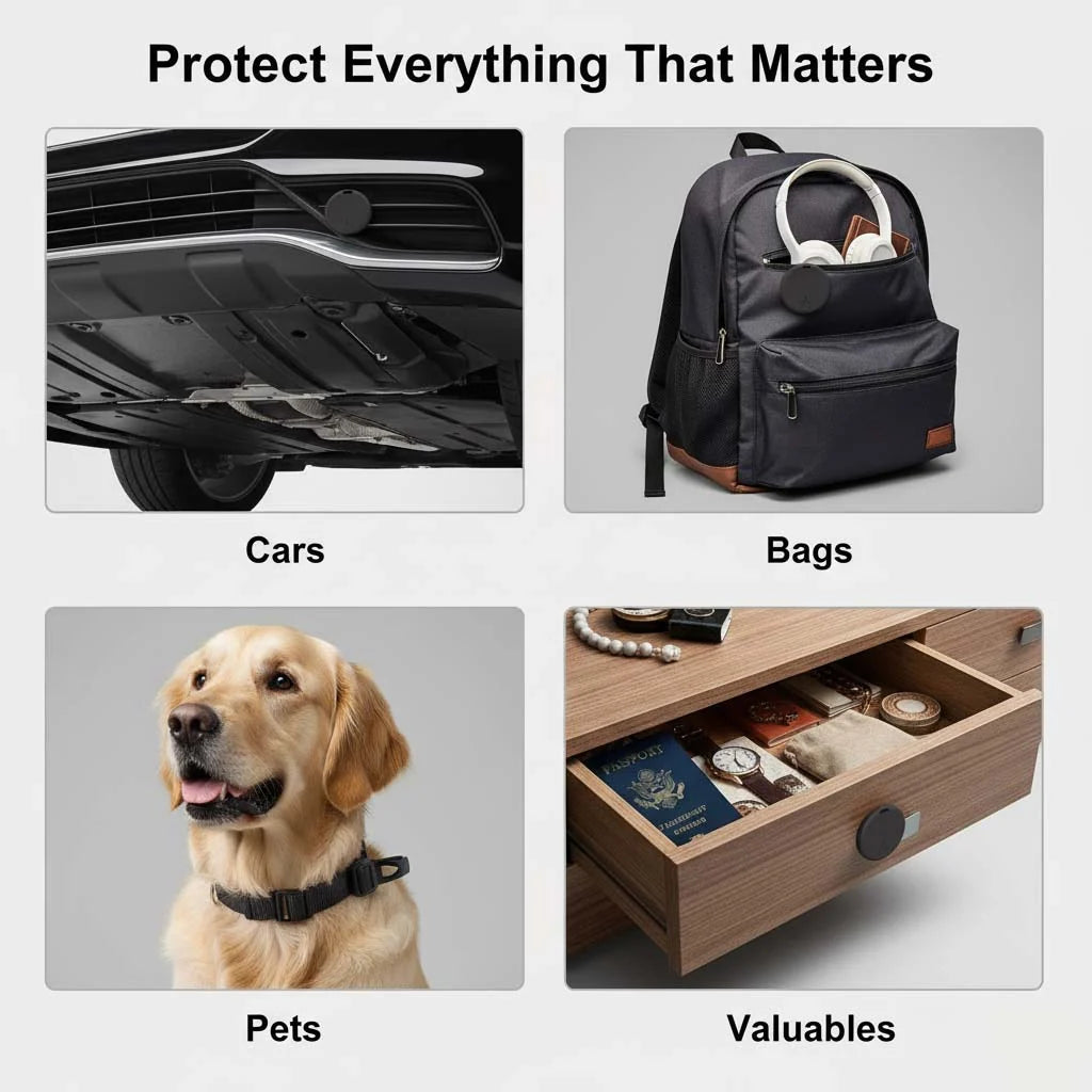 GPS Tracker Magnetic Real-Time Tracking & Movement Alerts