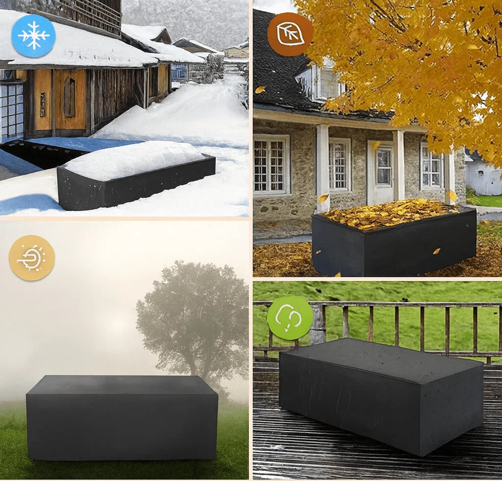 Garden Furniture Cover Water-Repellent UV-Resistant Polyester All-Weather Protection