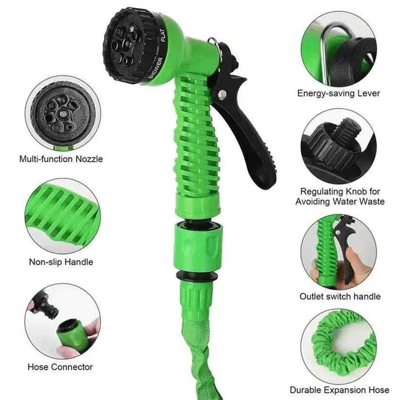 Garden Hose Expandable 7-Pattern Spray Nozzle