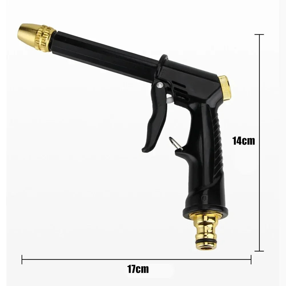 Garden Hose Nozzle Adjustable High-Pressure Spray Ergonomic Grip