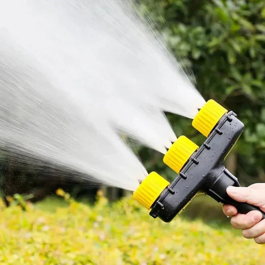 Garden Hose Nozzle Adjustable Spray Patterns Quick-Connect
