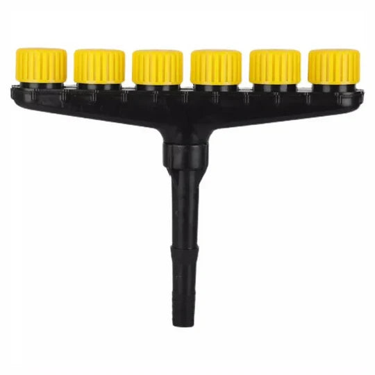 Garden Hose Nozzle Adjustable Spray Patterns Quick-Connect