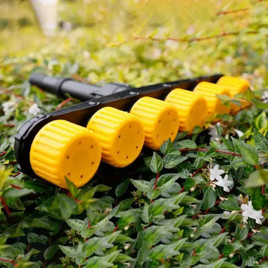 Garden Hose Nozzle Adjustable Spray Patterns Quick-Connect