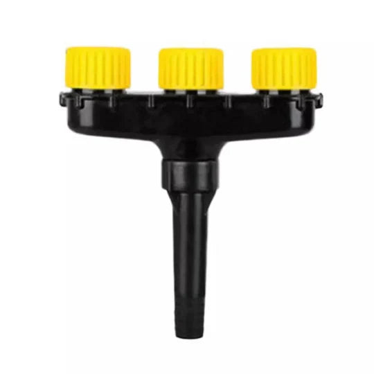 Garden Hose Nozzle Adjustable Spray Patterns Quick-Connect