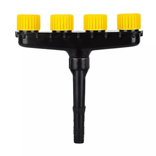 Garden Hose Nozzle Adjustable Spray Patterns Quick-Connect