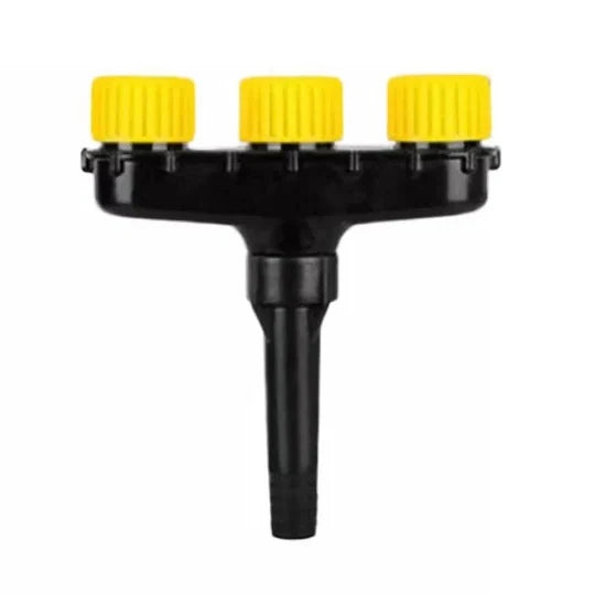 Garden Hose Nozzle Adjustable Spray Settings Lightweight & Compact