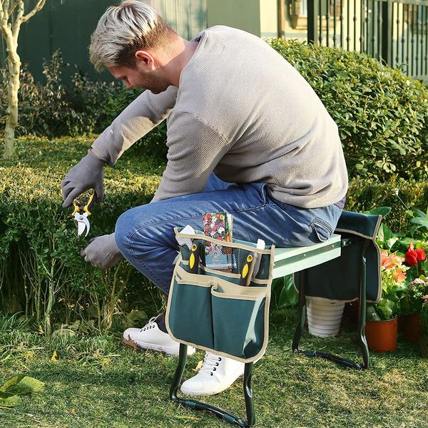 Garden Kneeling Pad Double-Layer EVA Foam Non-Slip Surface