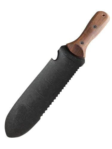 Garden Knife Full-Tang Stainless Steel Depth Markings Sheath Included