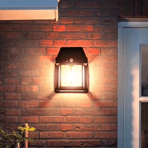 Garden Spotlight Solar-Powered Motion Sensor Waterproof