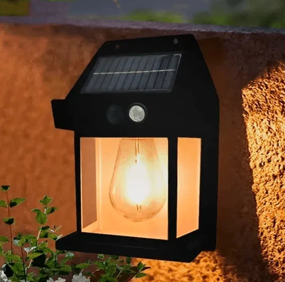 Garden Spotlight Solar-Powered Motion Sensor Waterproof