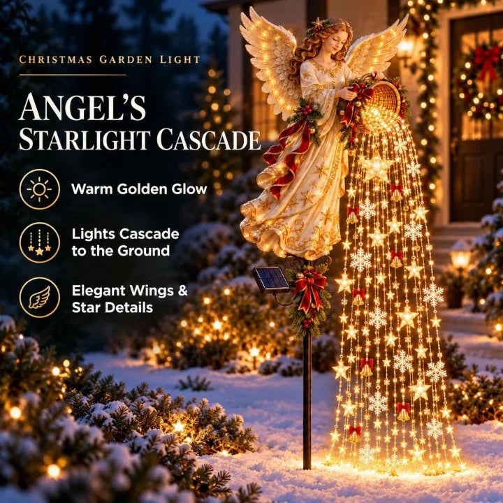 Garden Stake Lights Solar Powered Cascading LED