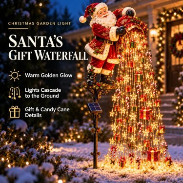 Garden Stake Lights Solar Powered Cascading LED