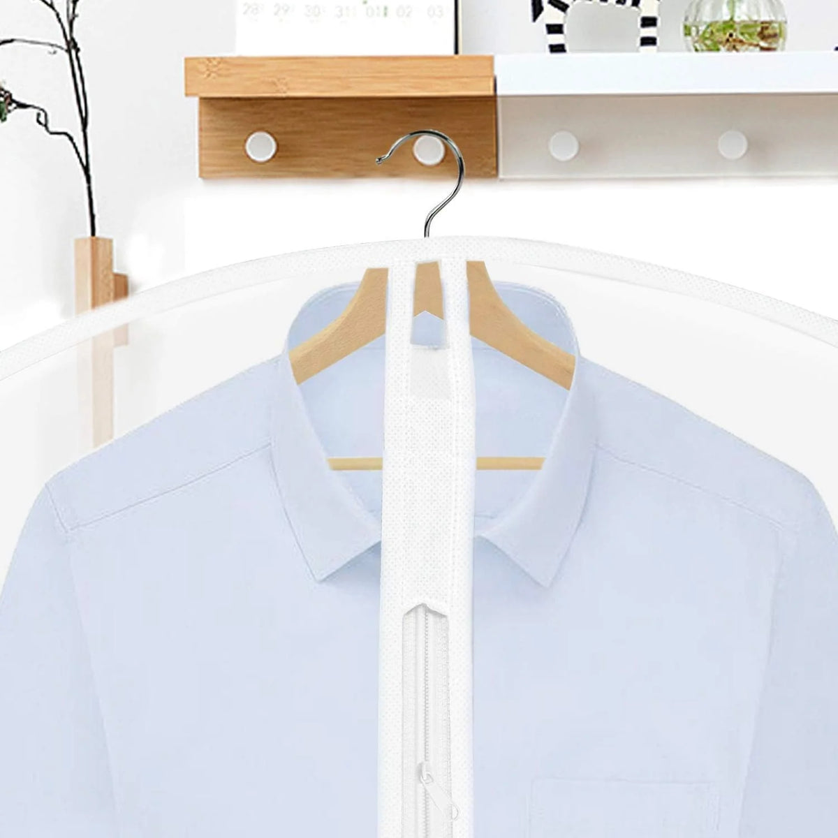 Garment Bags Set of 4 71-Inch Dust Protection