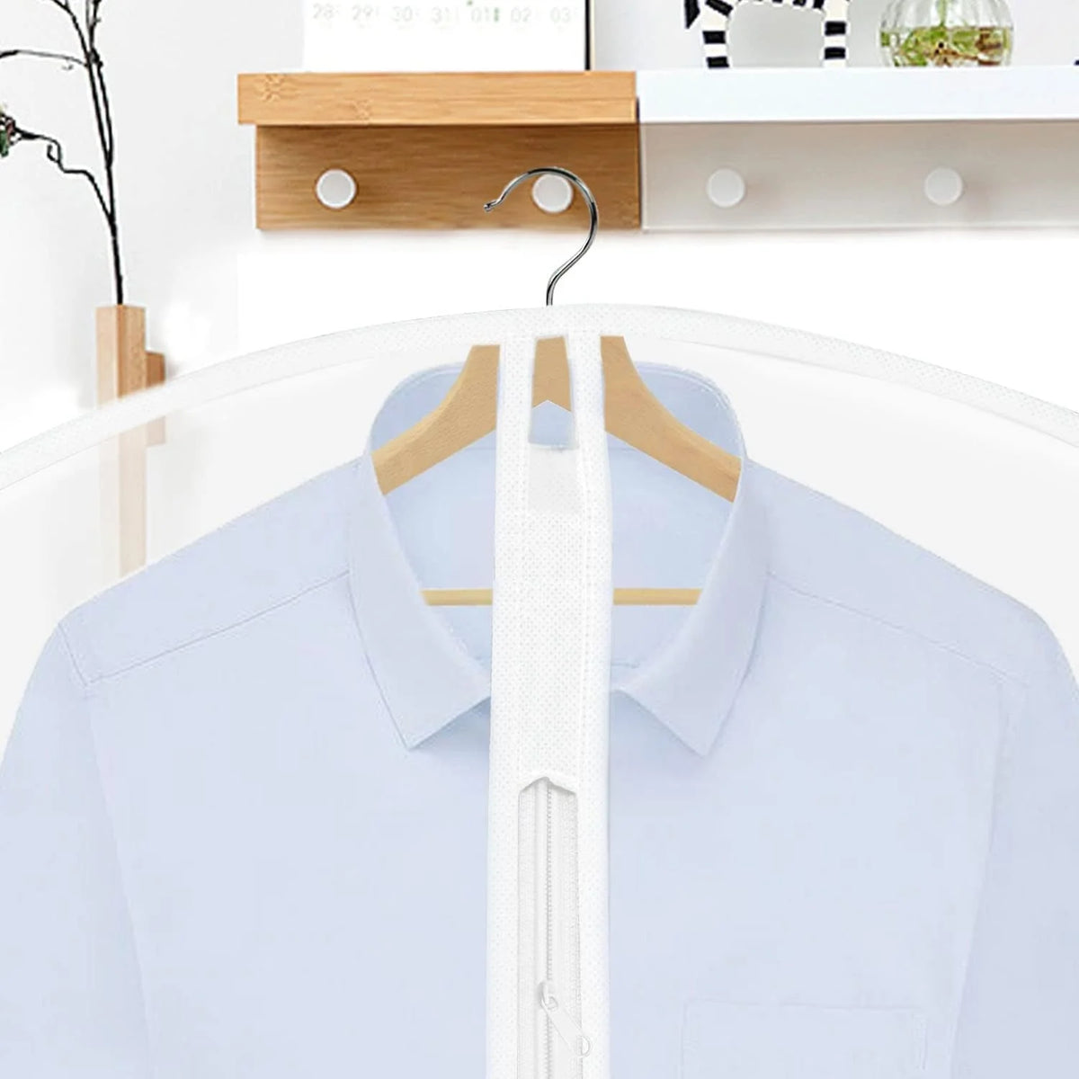 Garment Bags Set of 4 71-Inch Dust Protection