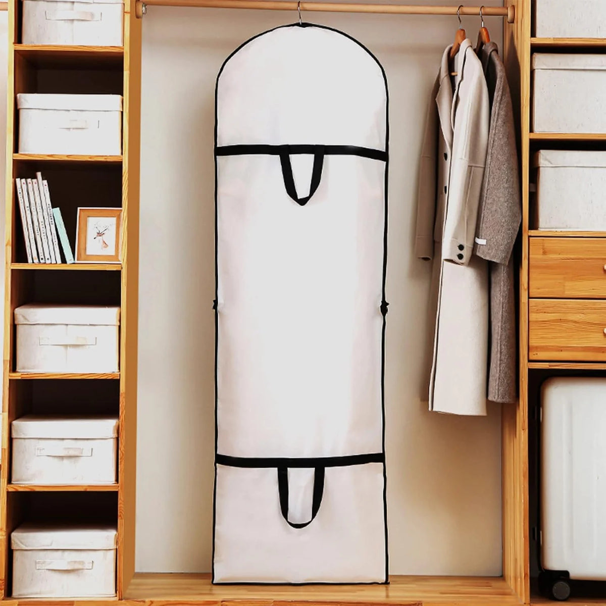 Garment Bags Set of 4 71-Inch Dust Protection