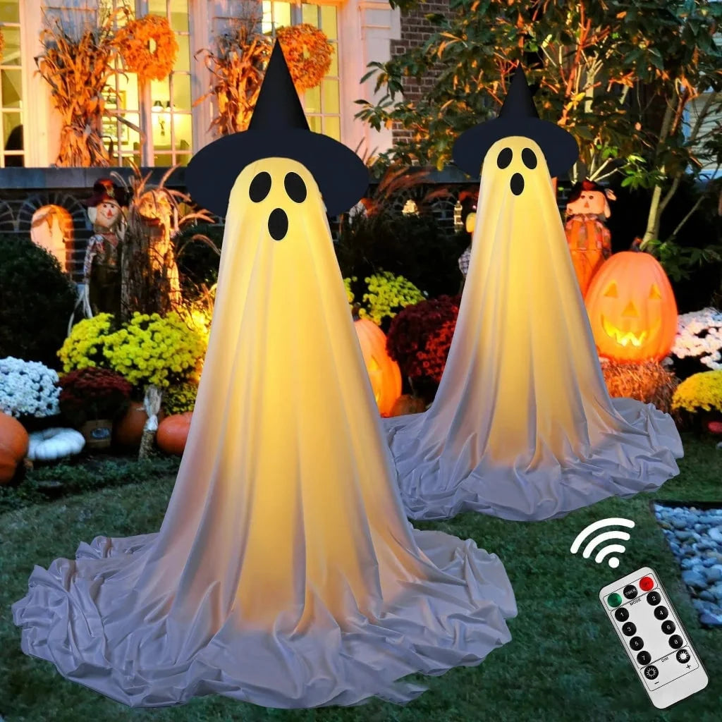 Ghost Decoration 50-Inch LED Remote-Controlled