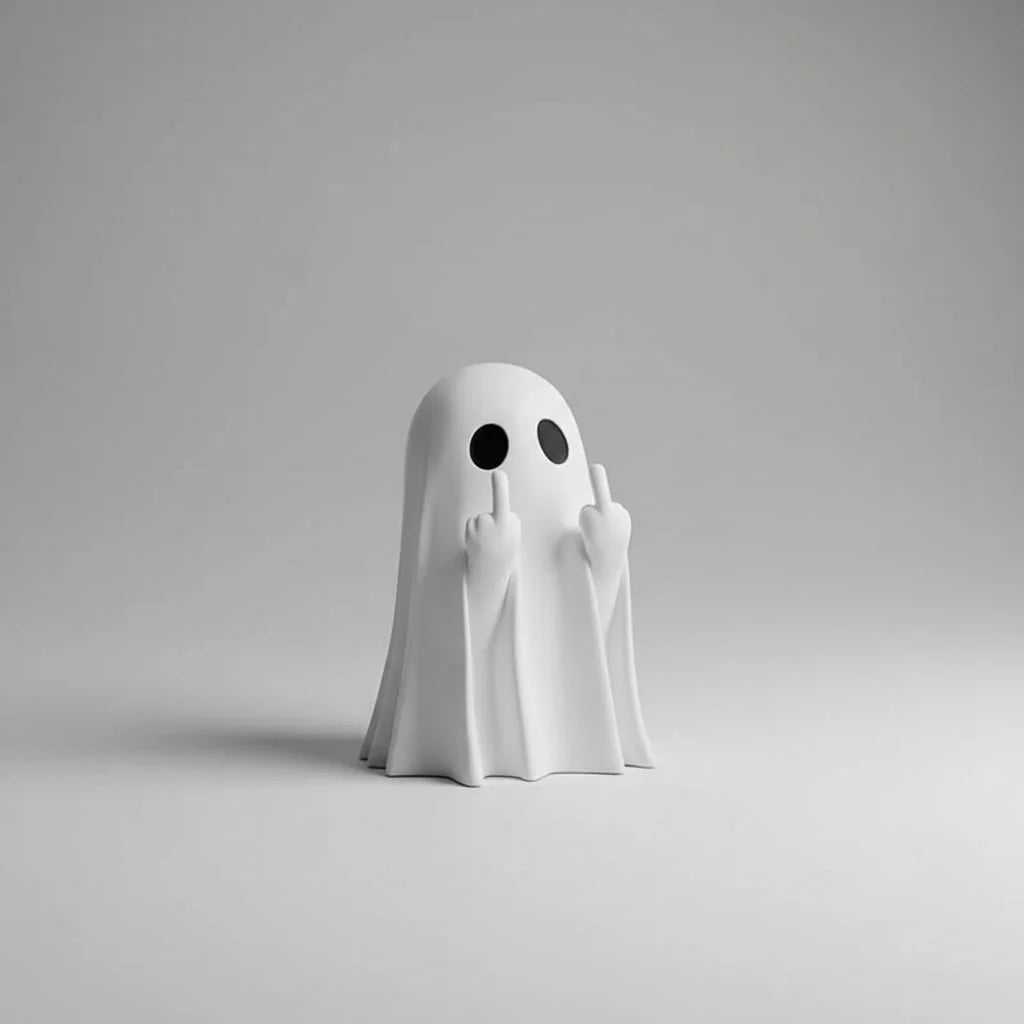 Ghost Figurine Resin Halloween Tabletop Decor