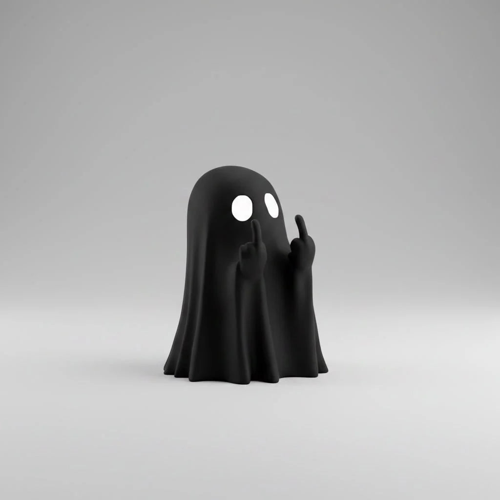 Ghost Figurine Resin Halloween Tabletop Decor