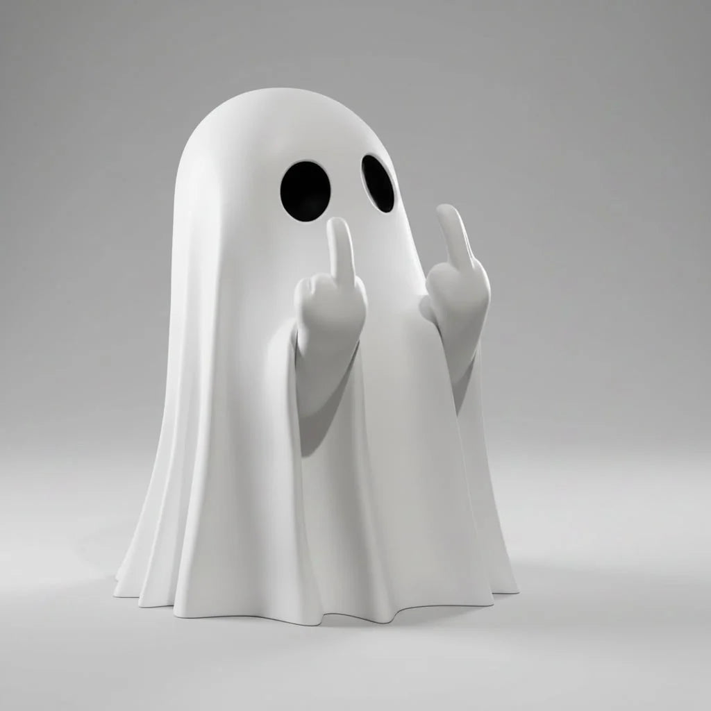 Ghost Figurine Resin Halloween Tabletop Decor