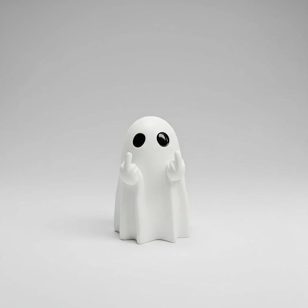 Ghost Figurine Resin Halloween Tabletop Decor