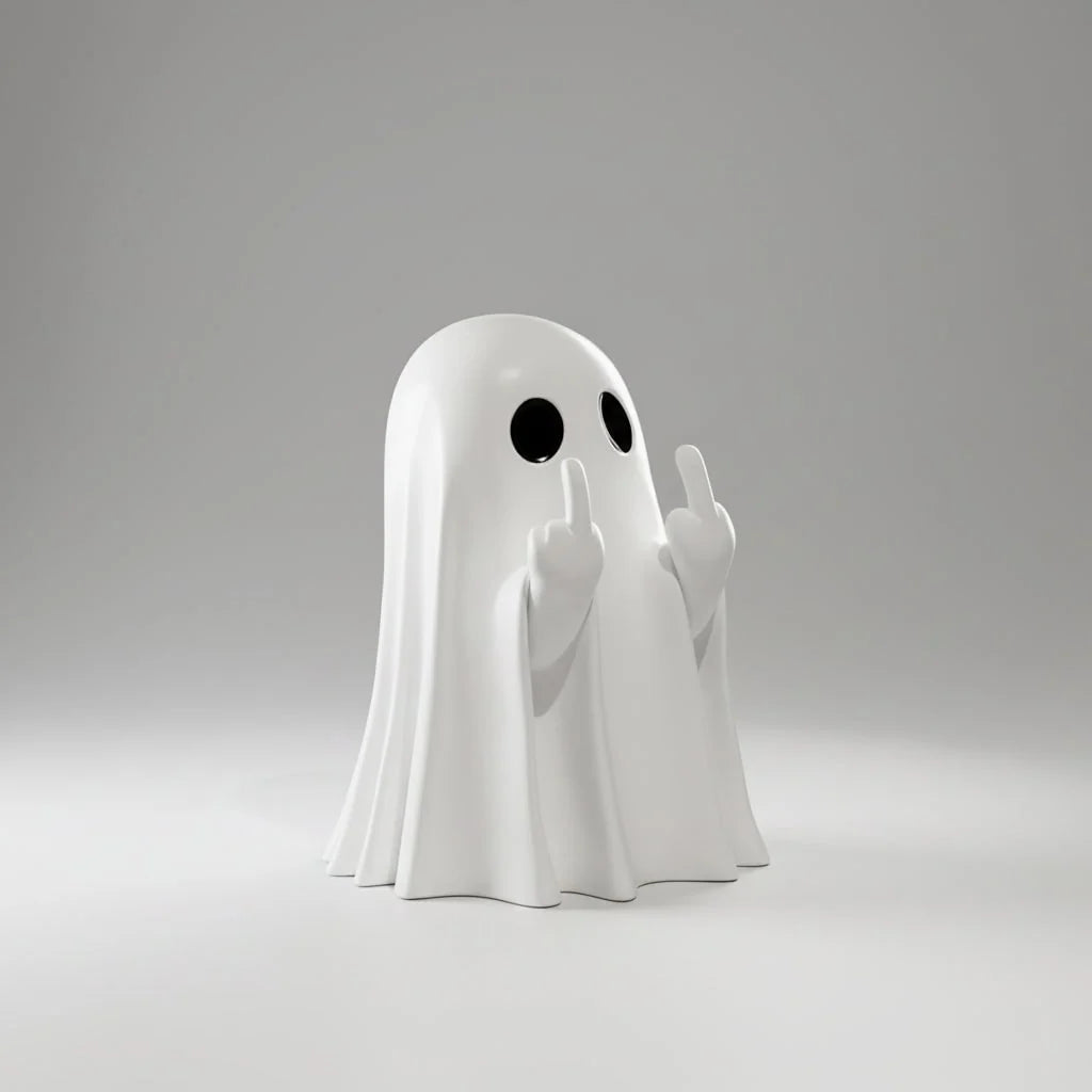 Ghost Figurine Resin Halloween Tabletop Decor