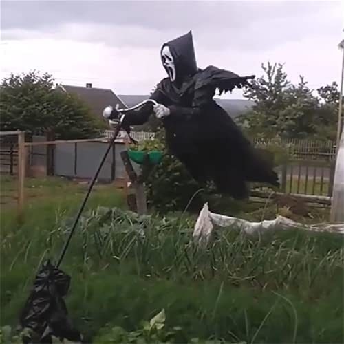 Ghost Yard Decoration Wind-Activated Outdoor Halloween Prop
