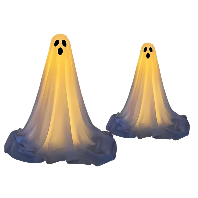 Ghost Yard Decorations LED Weather-Resistant Set of 2