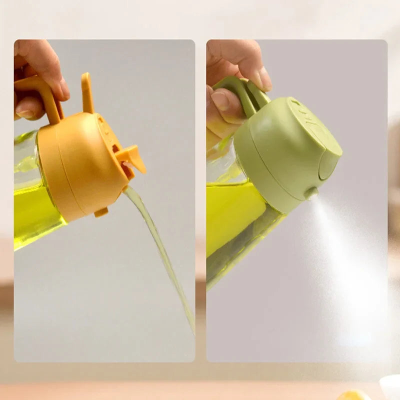Glass Oil Dispenser Pour & Spray BPA-Free