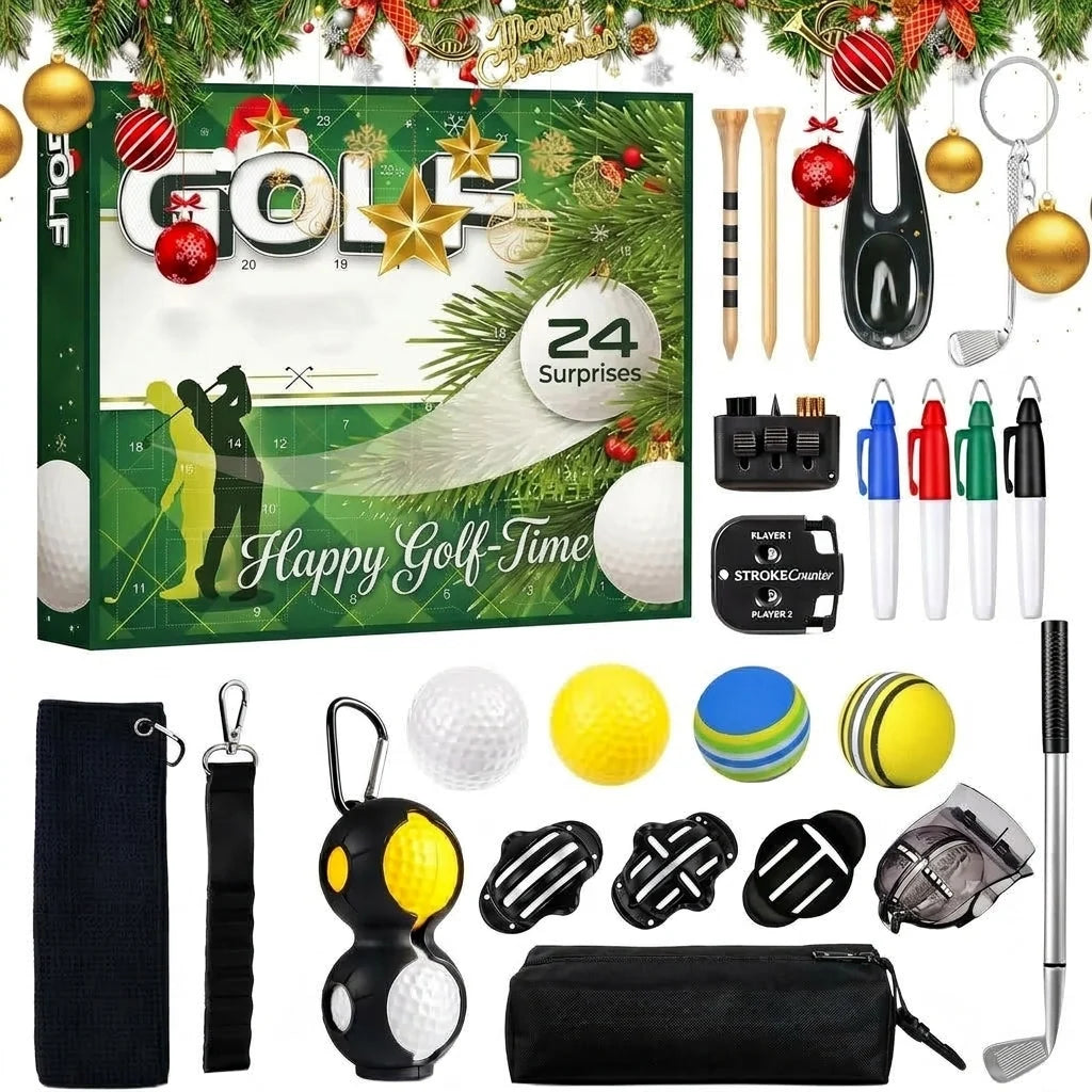 Golf Accessory Set 24-Piece Advent Calendar