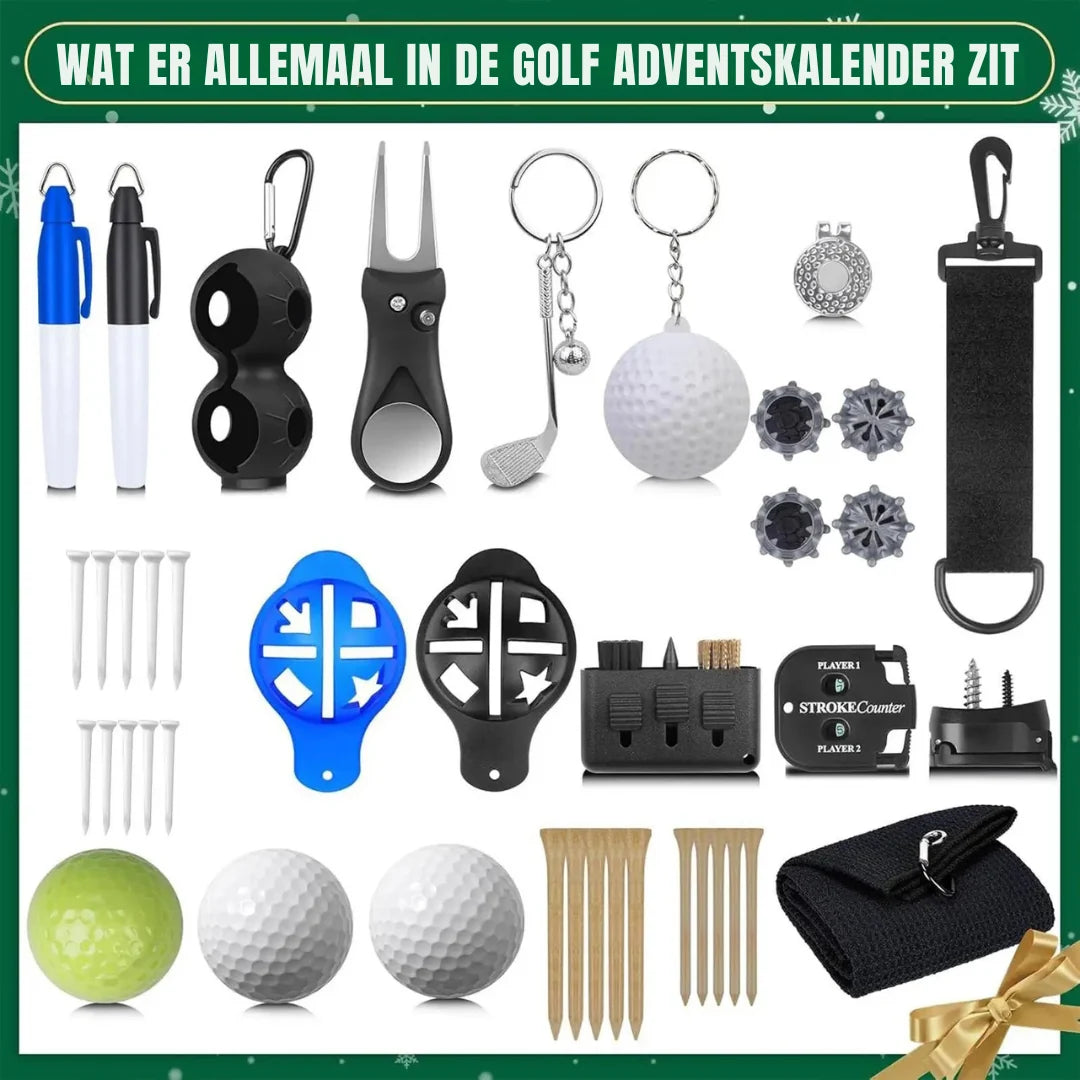 Golf Advent Calendar 24 Golf Accessories & Gadgets