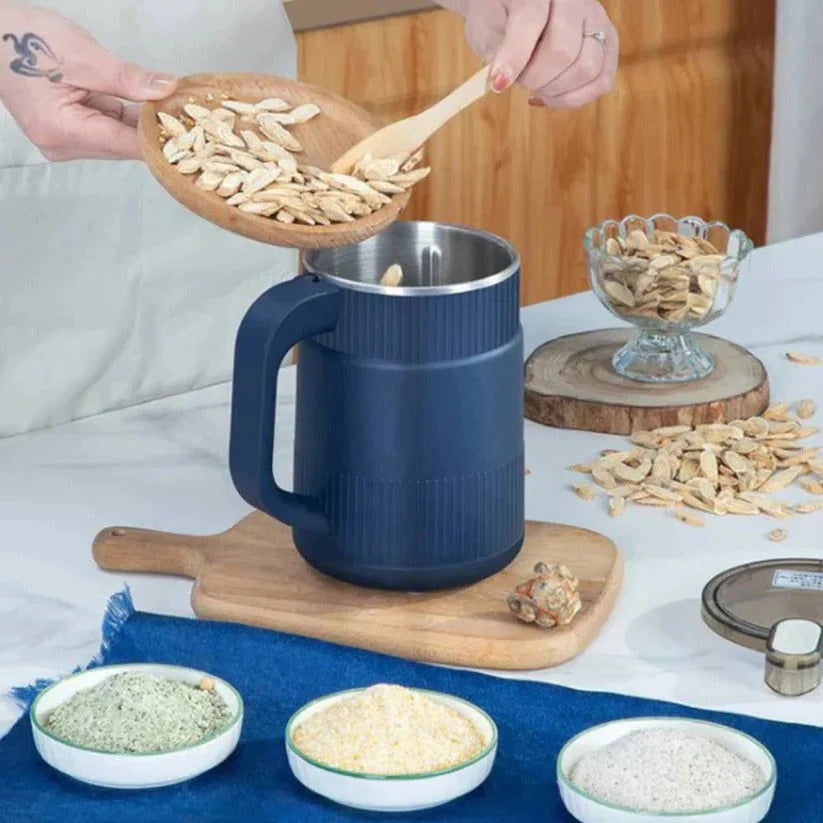 Grain Mill Electric Stainless Steel Container Multi-Grain Grinding