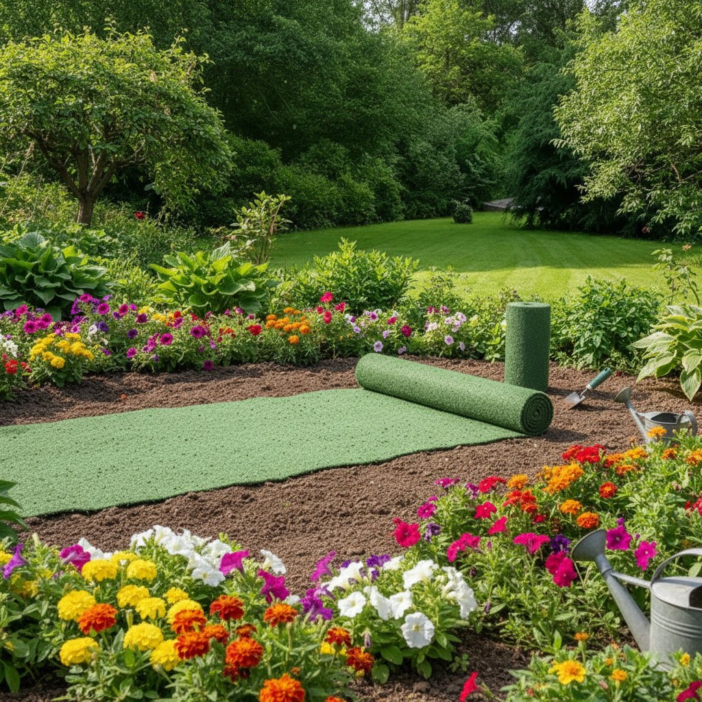 Grass Seed Mats Biodegradable Fabric Set of 2